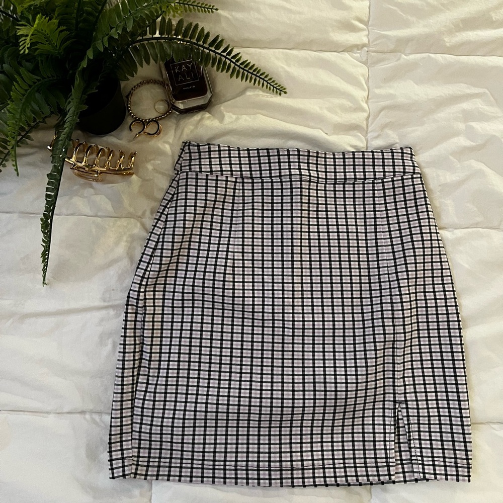 Plaid Skirt